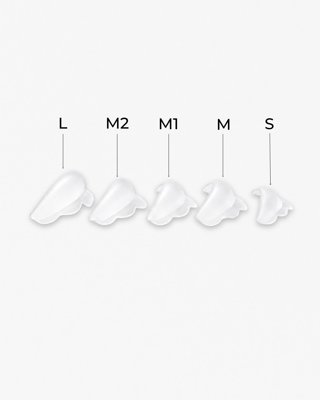 Permalift Lashlift Silikonspolar 5 - pack