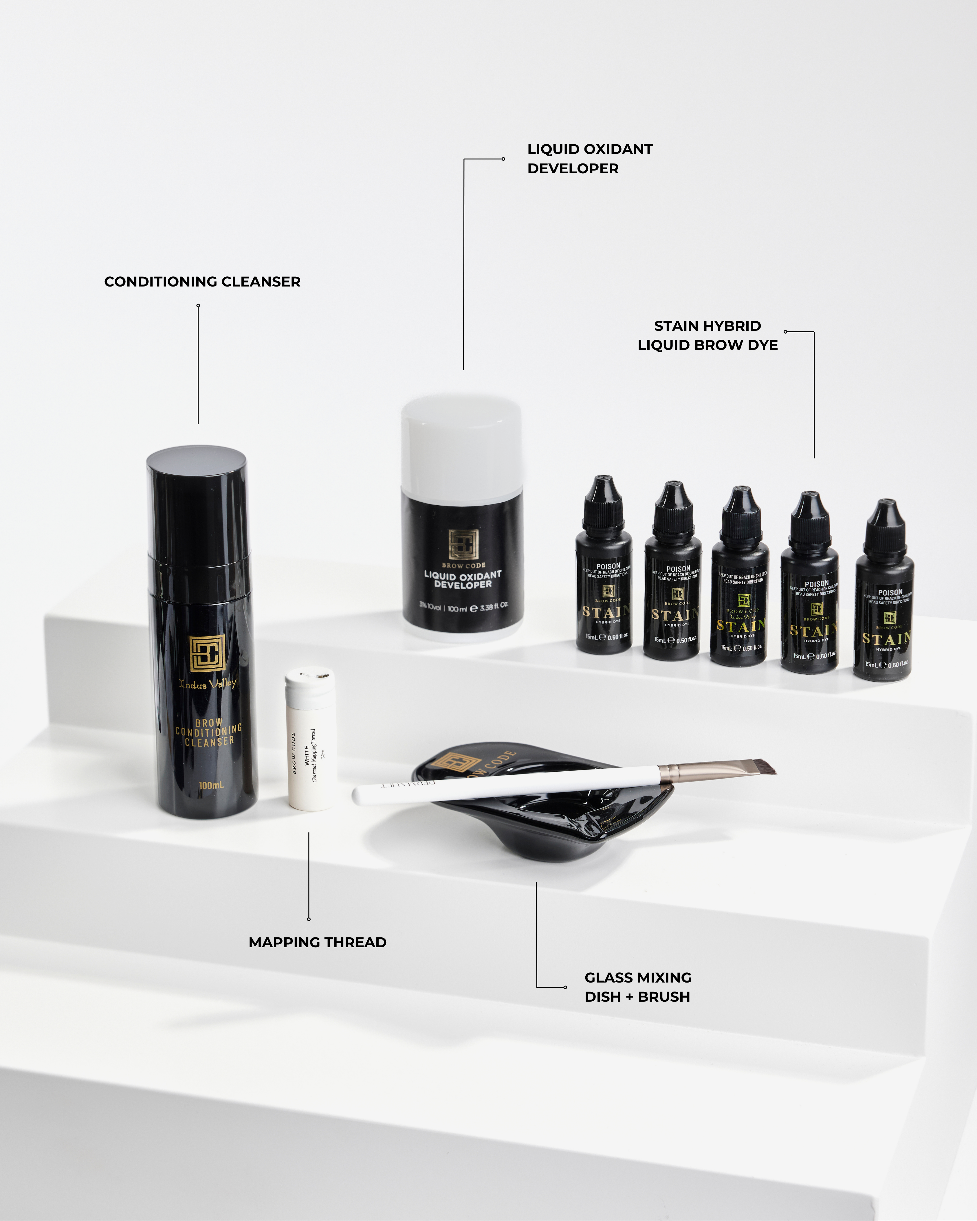 MINI BROW CODE KURS - HYBRIDFÄRGNING  VAX + BRYNMAPPING + BRYNWAXNING 